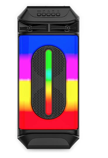 Boxa portabila ZQS-4252 cu leduri RGB BLUETOOTH USB RADIO-FM